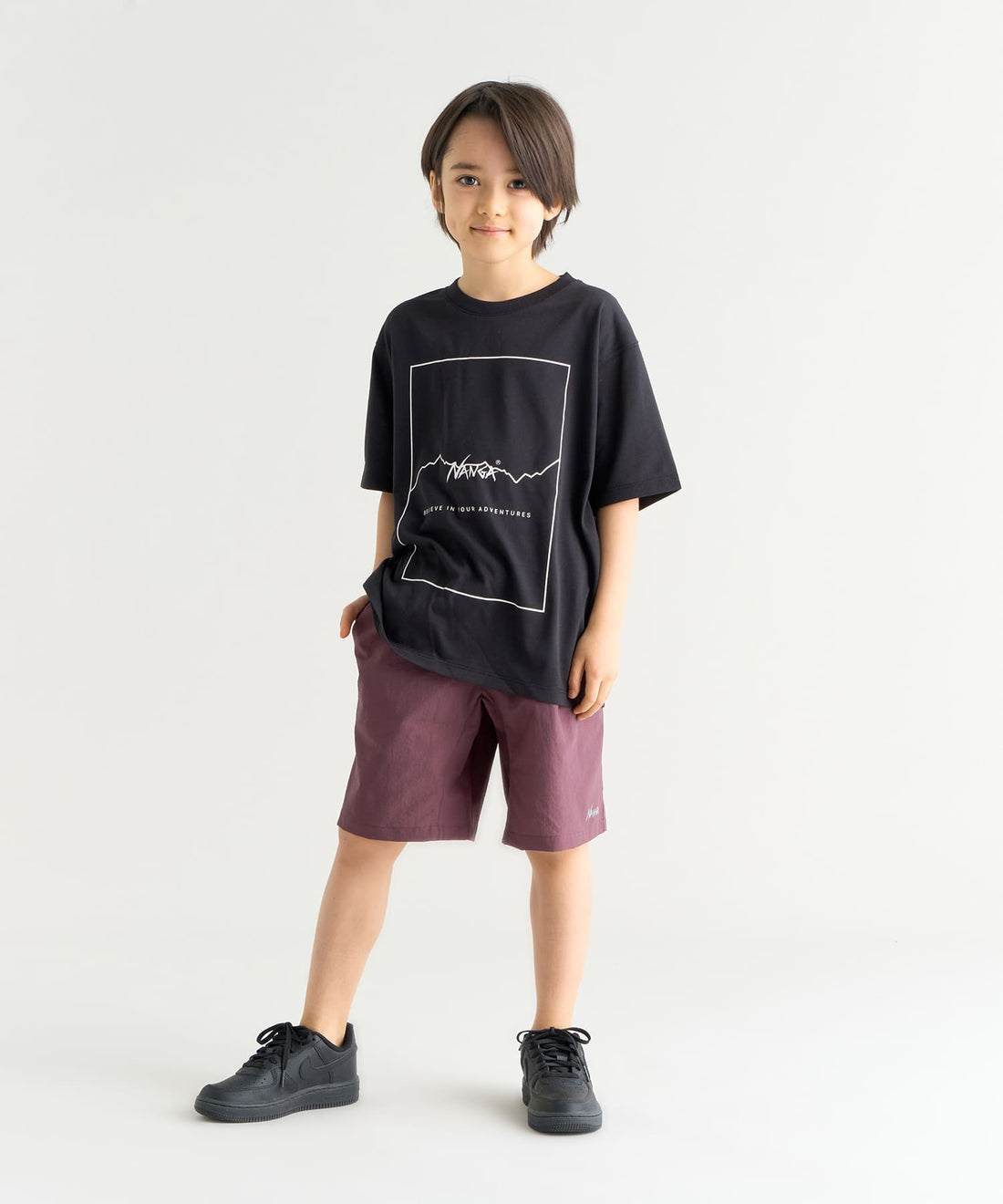 着用モデル(キッズ)身長121センチ 着用サイズ:140サイズ