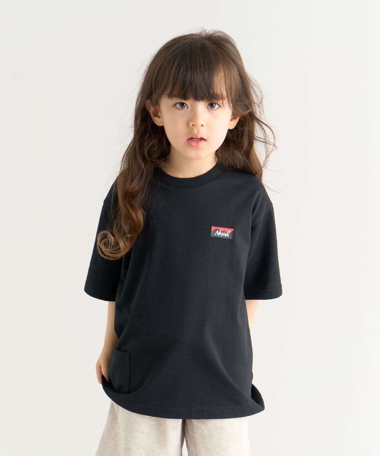 ECO HYBRID MINI BOX LOGO KIDS TEE(KIDS) – NANGA ONLINE SHOP