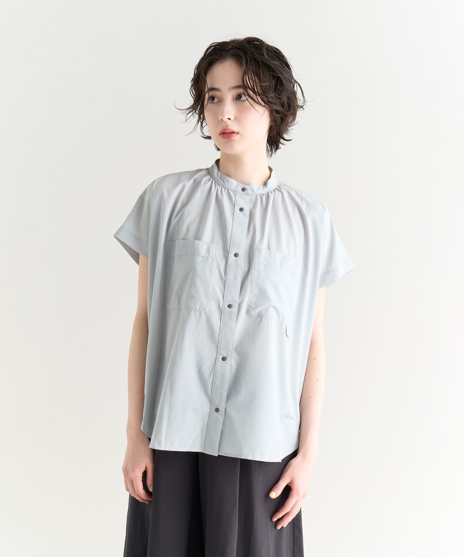 【美品】NANGA ナンガ エクスカーション　Lサイズ　ブラウス【ウィメンズ】 美品】NANGA ナンガ エクスカーション Lサイズ ブラウス