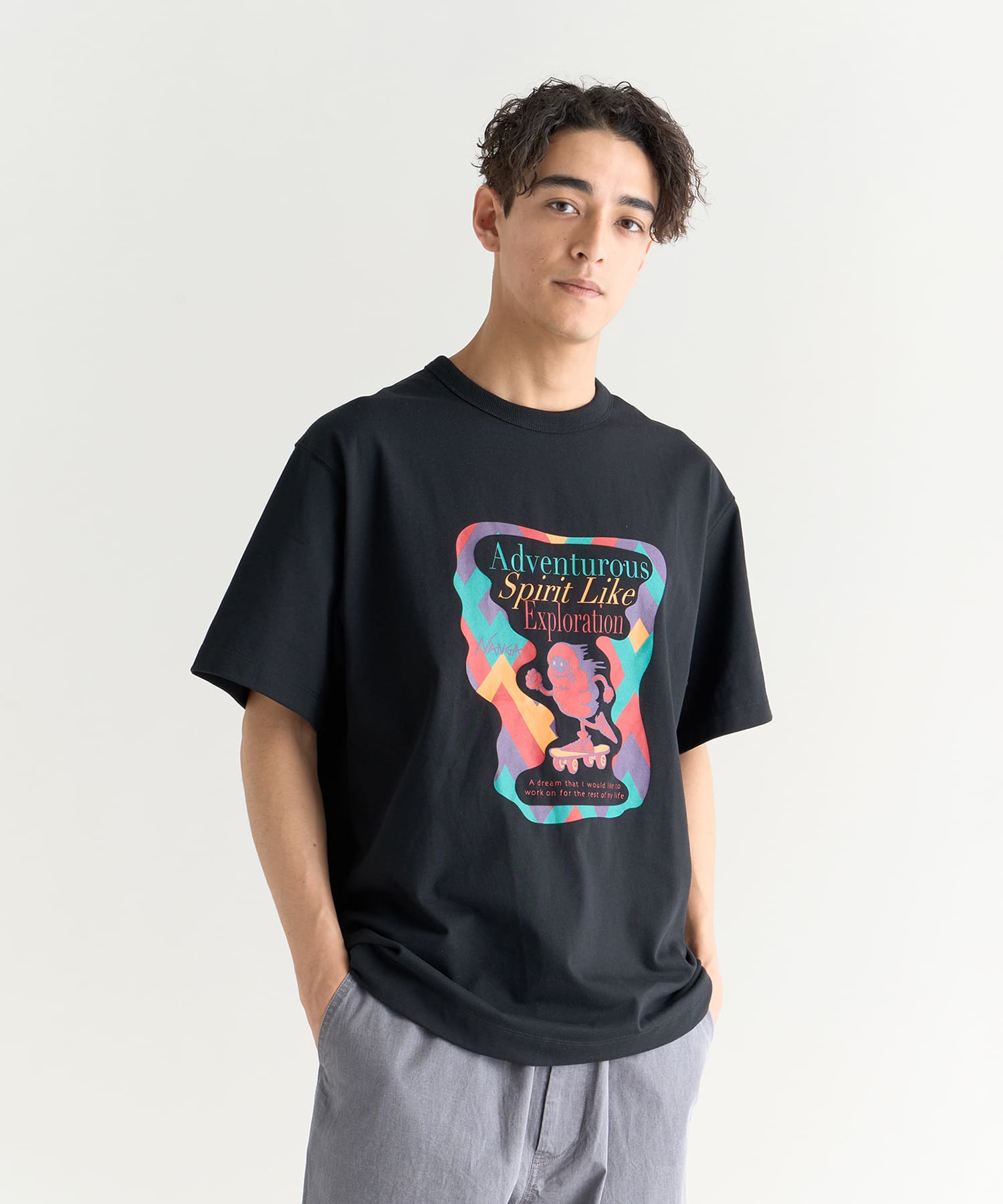 トップス NANGA ECOHYBRID TEE(SBM PT) SPECIAL PRICE】エコハイブリッドTシャツ（SBM PT） – NANGA