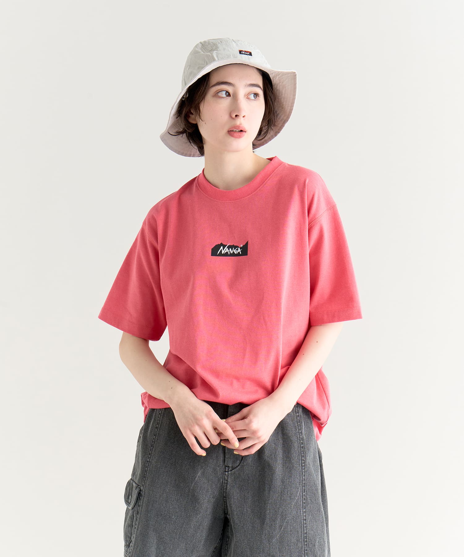 ECO HYBRID MT LOGO TEE(UNISEX) – NANGA ONLINE SHOP