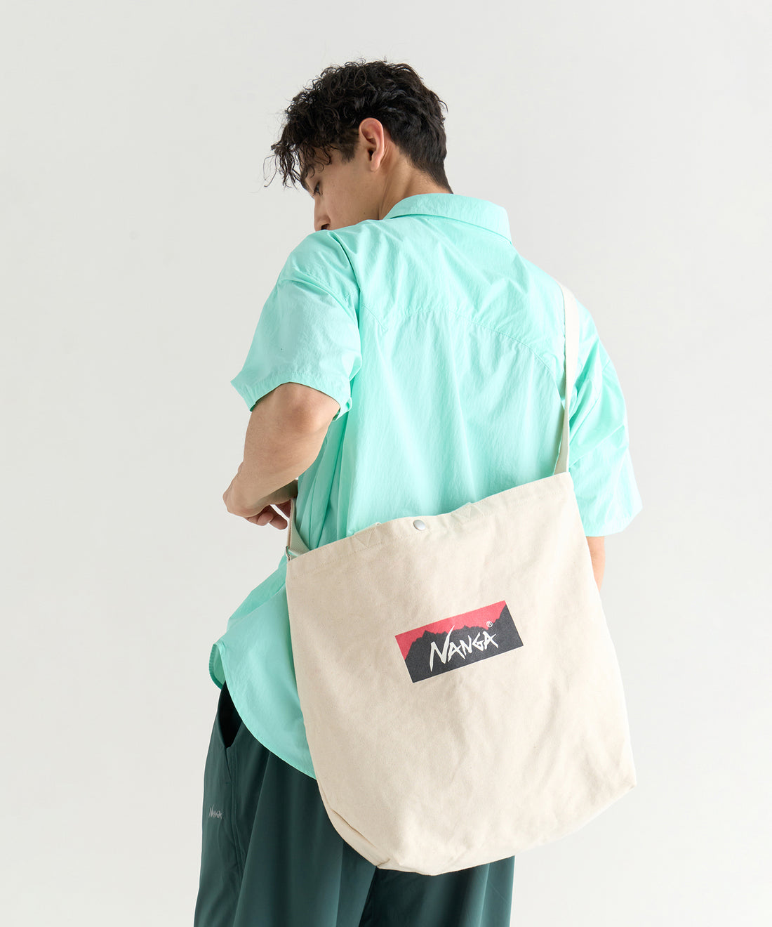 ナンガ ロゴキャンバストート 2WAY バッグ