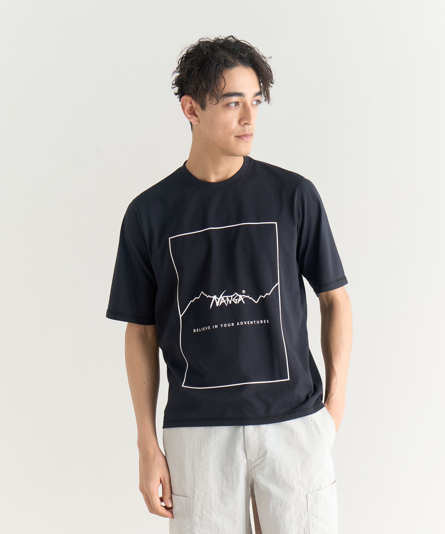 ドライミックス フレームロゴTシャツ – NANGA ONLINE SHOP