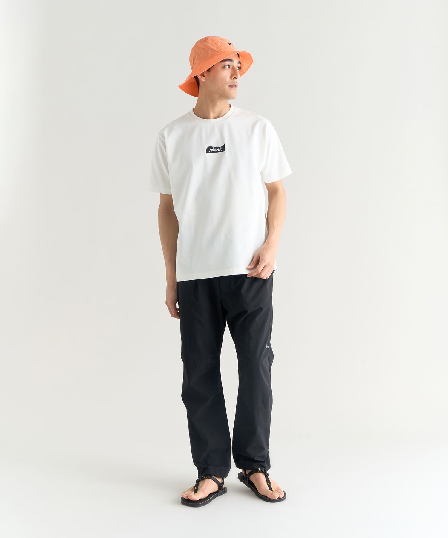 ECO HYBRID BOX LOGO EMBROIDERY TEE(UNISEX) – NANGA ONLINE SHOP