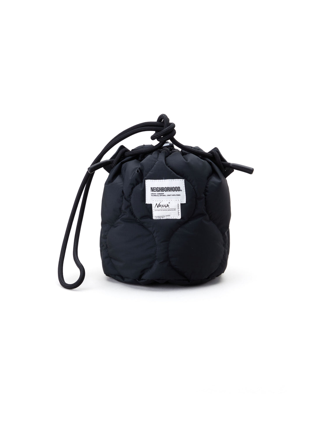 NANGA×NEIGHBORHOOD DOWN DRAWSTRING BAG