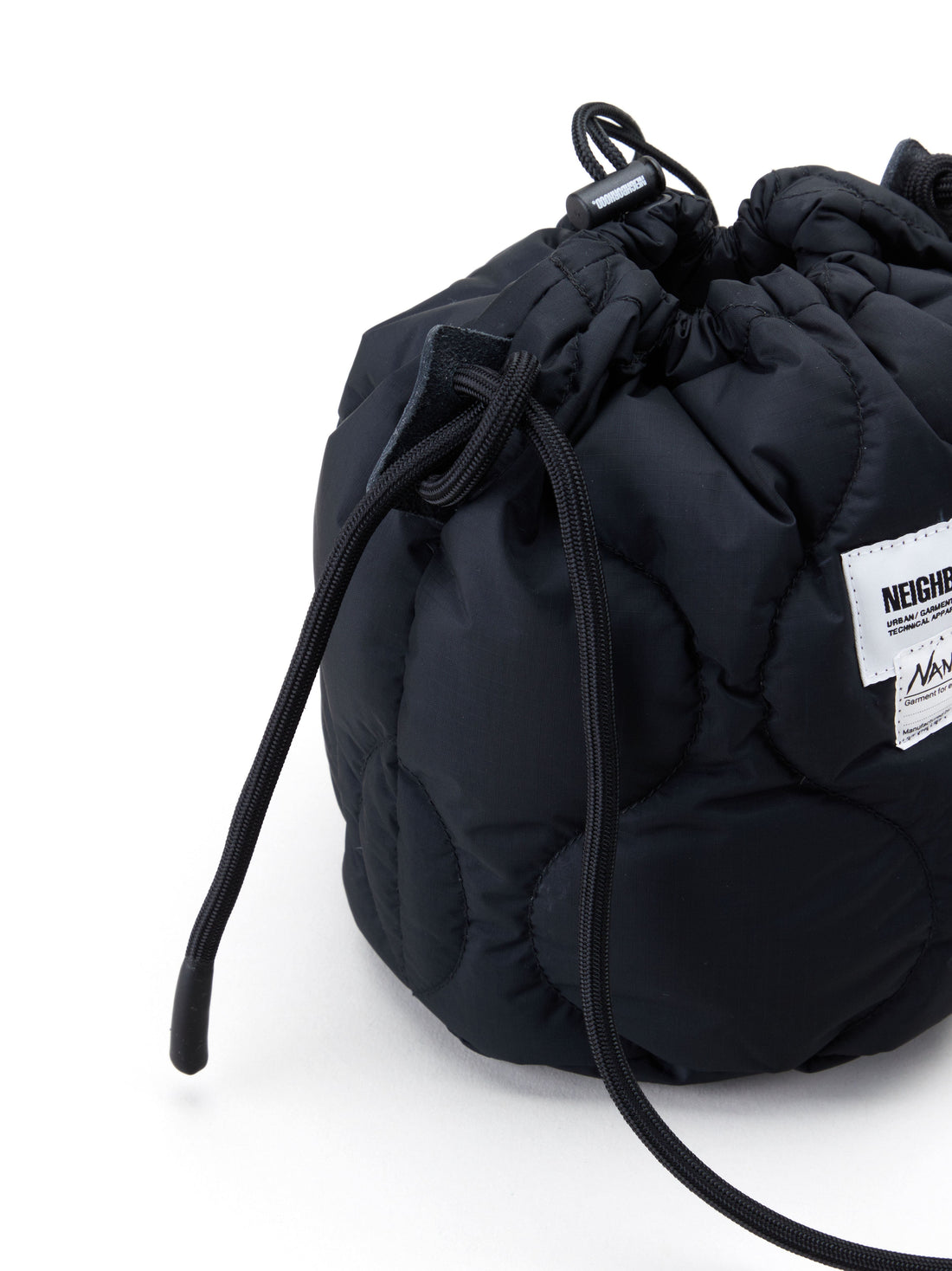 NANGA×NEIGHBORHOOD DOWN DRAWSTRING BAG