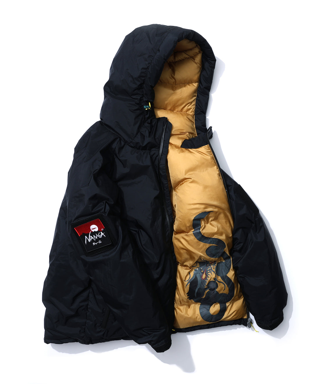 ナンガ×天下一品 オーロラテックス ダウンジャケット