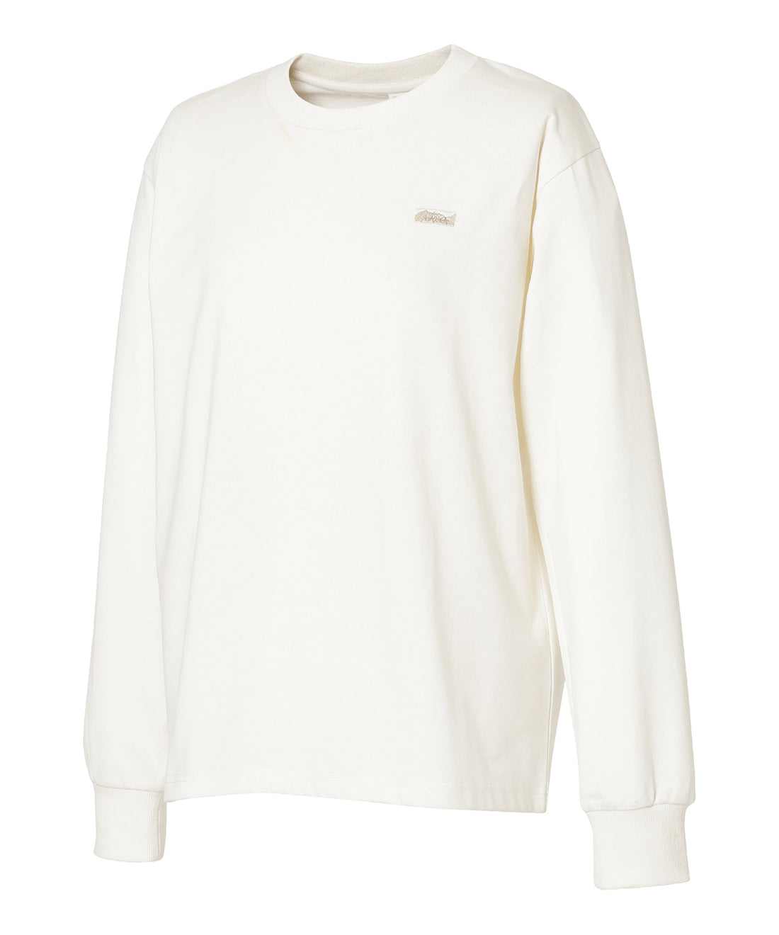 エコハイブリッド ボックスロゴ エンブロイダリー ロングスリーブTシャツ（ウィメンズ）