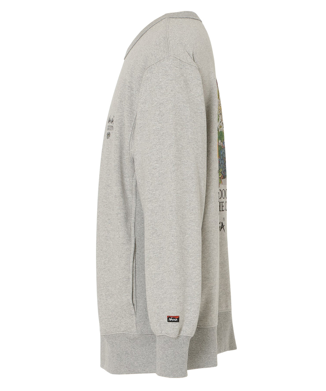 エコハイブリッド ヴィンテージフラワー スウェットシャツ