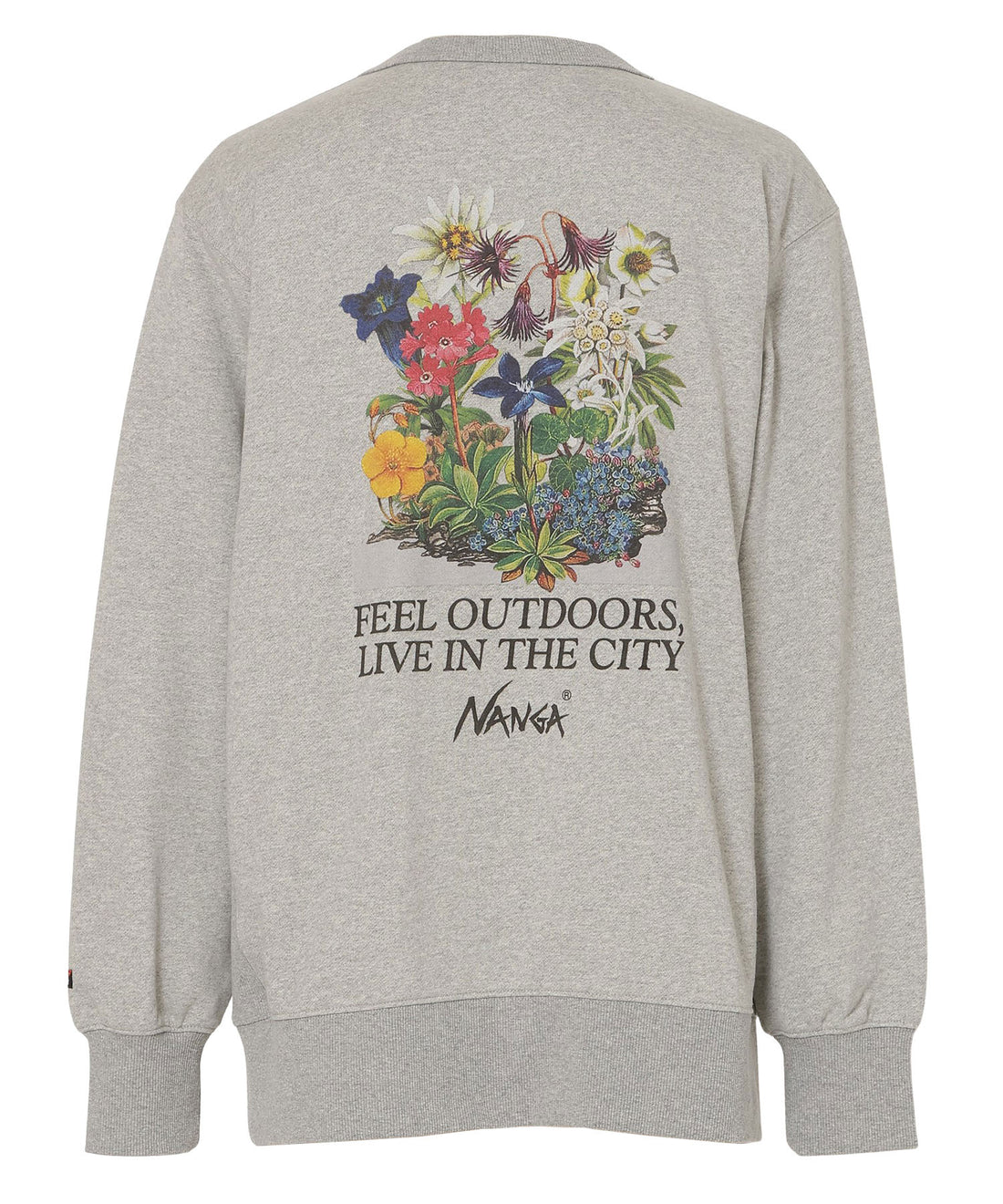 エコハイブリッド ヴィンテージフラワー スウェットシャツ