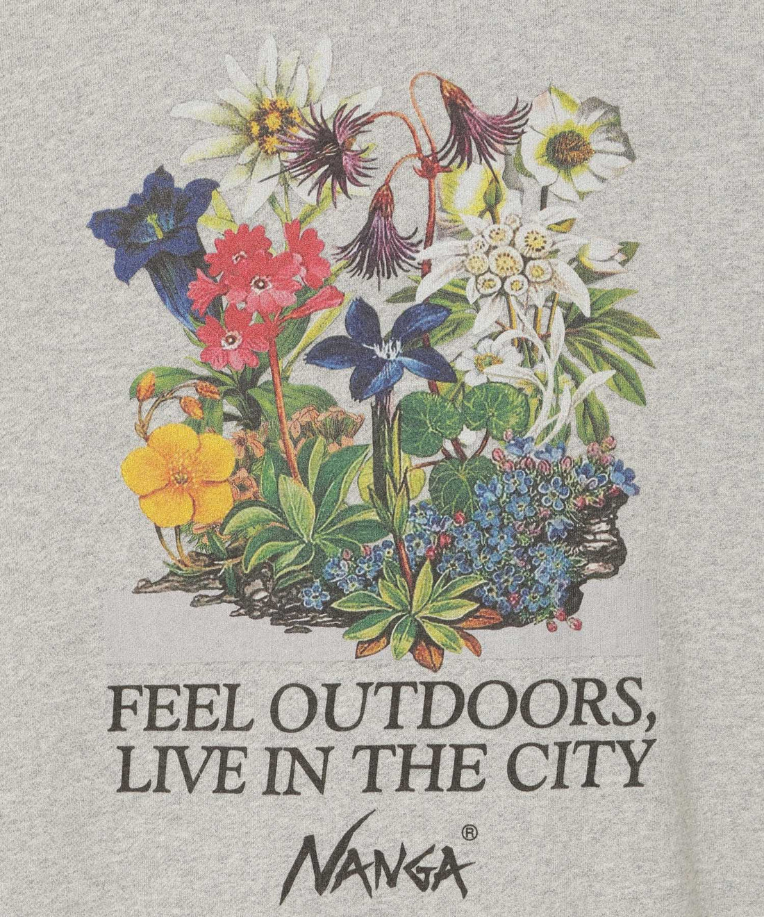 エコハイブリッド ヴィンテージフラワー スウェットシャツ