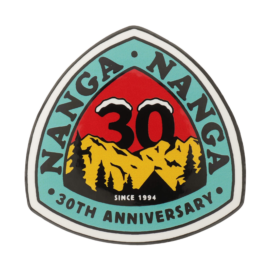 NANGA 30TH ANNIVERSARY STICKER DELTA