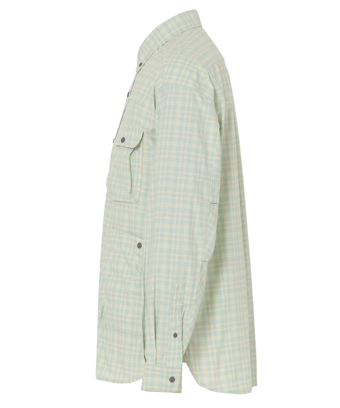 ミニプレイド キャンプシャツ