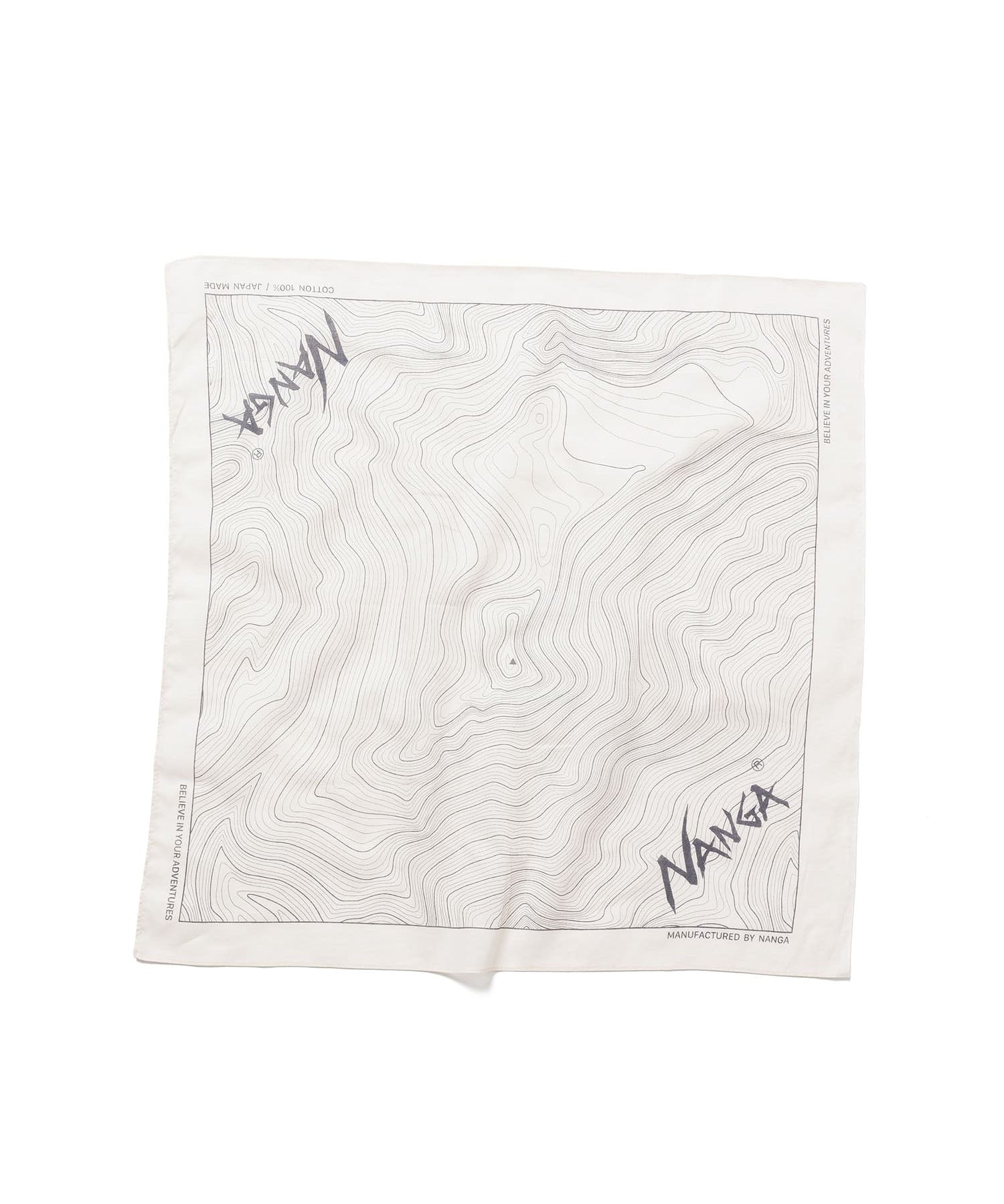 NANGA PARBAT CONTOUR MAP BANDANNA – NANGA ONLINE SHOP