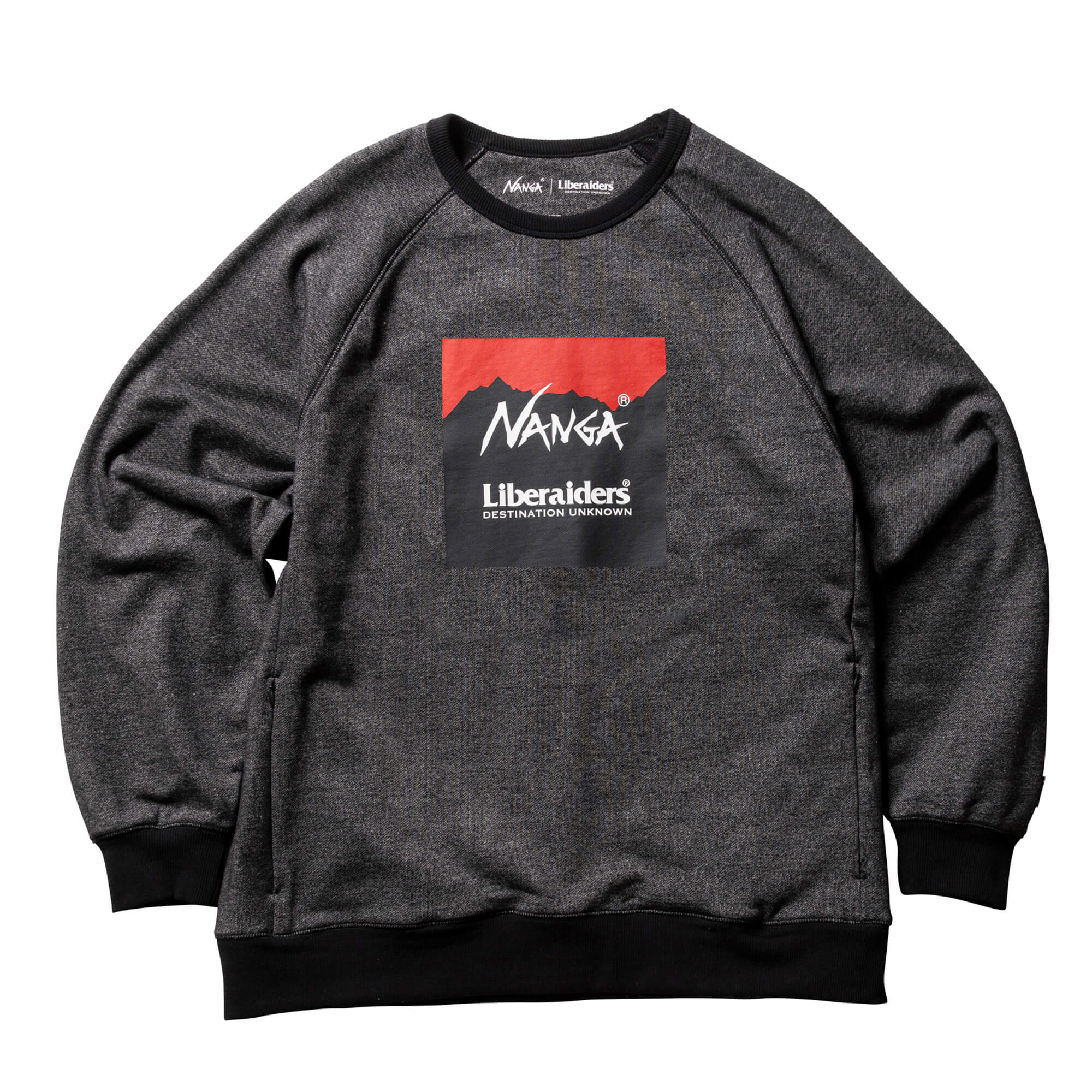 NANGA × LIBERAIDERS ECO HYBRID SWEAT SHIRT/ナンガ ×リベレイダース