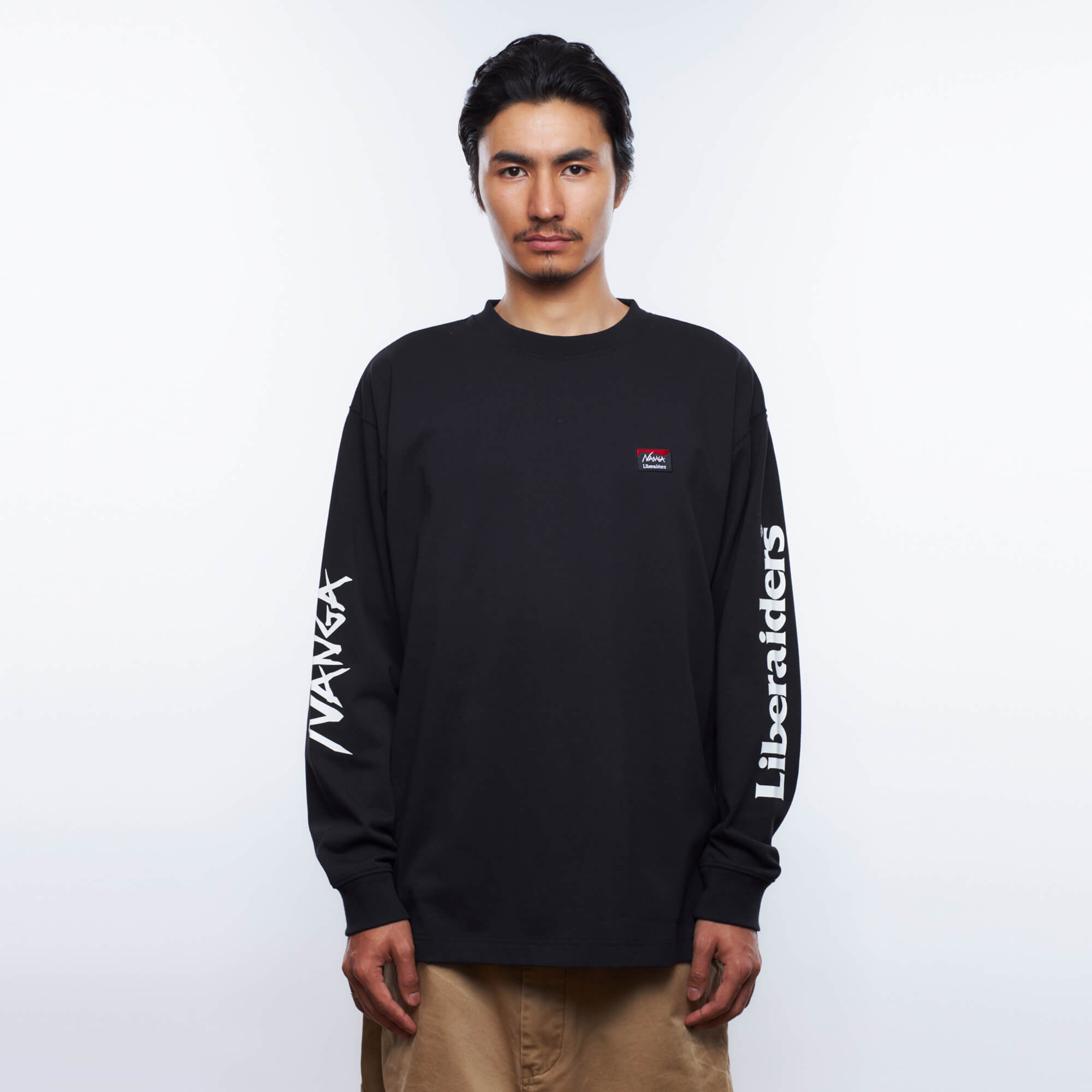 NANGAxLIBERAIDERS ECO HYBRID L/S TEE-