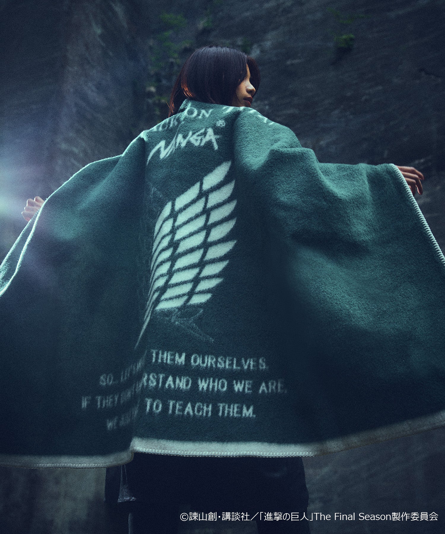 NANGA×進撃の巨人 FLAME RESISTANT ブランケット – NANGA ONLINE SHOP