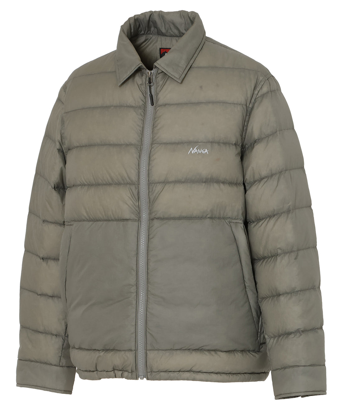 シアーダウンシャツブルゾン