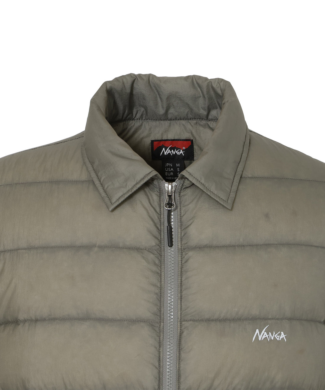 シアーダウンシャツブルゾン