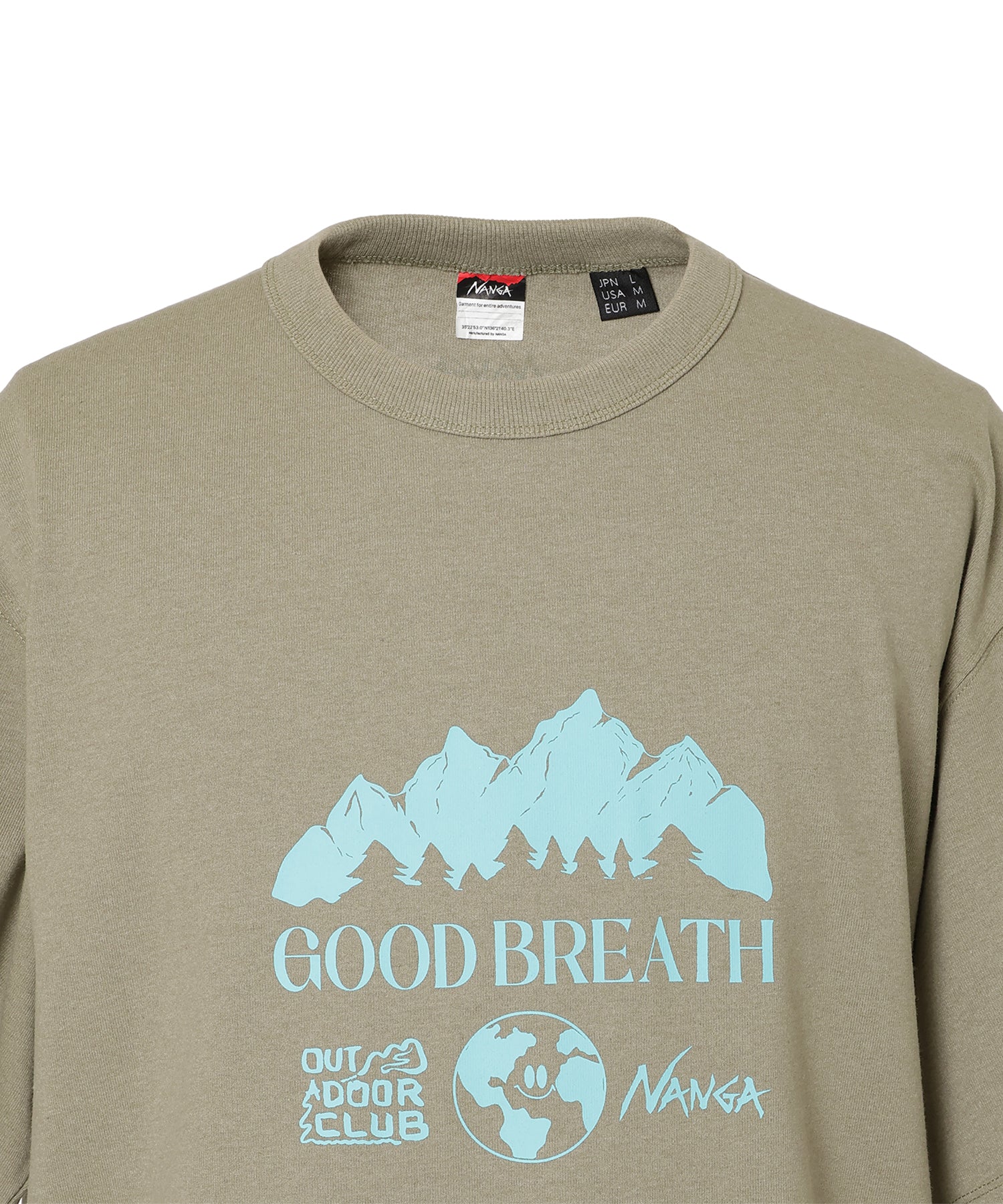 エコハイブリッド グッドブレス Tシャツ – NANGA ONLINE SHOP