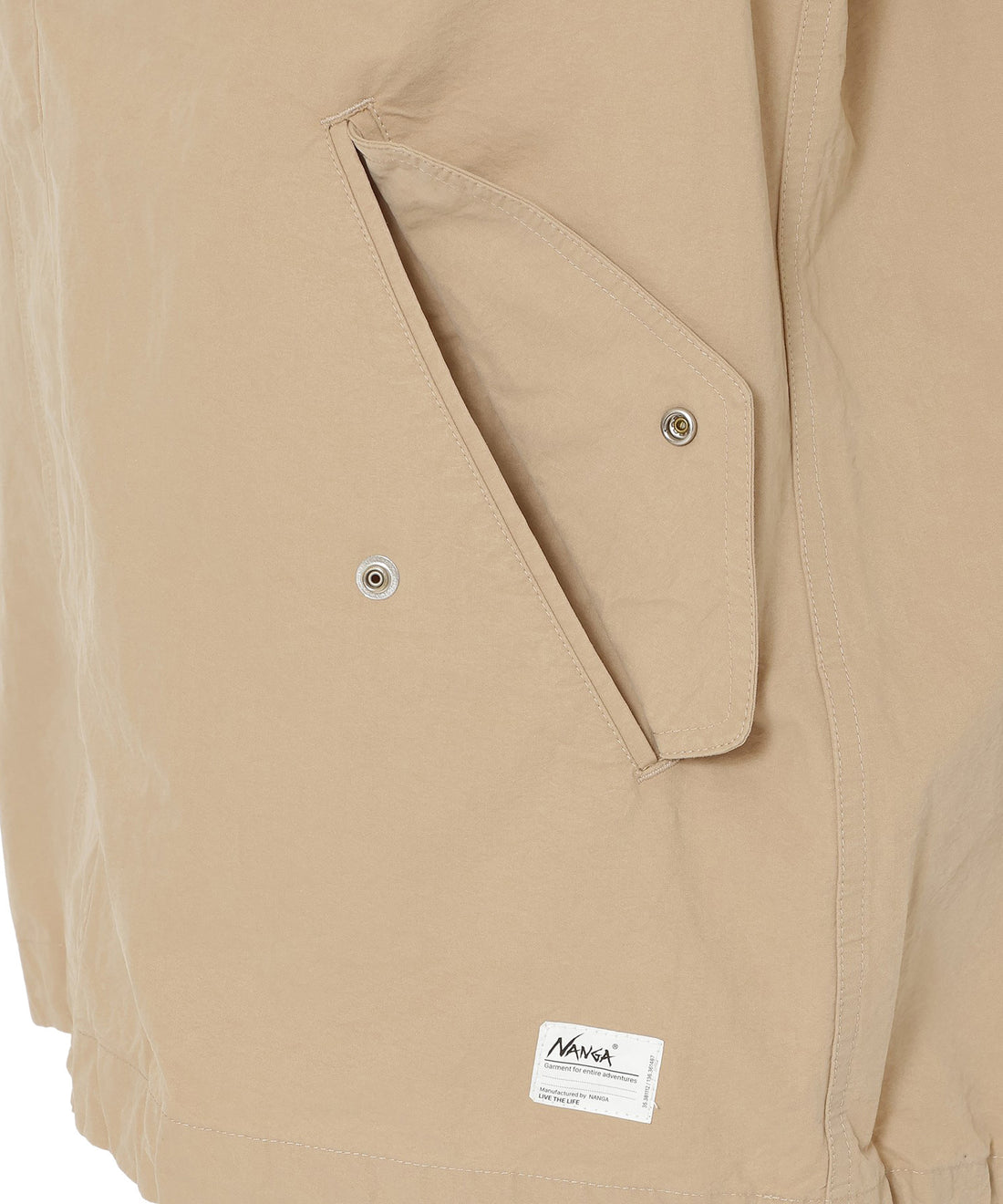 ドライコットン フィールド ショートパーカー