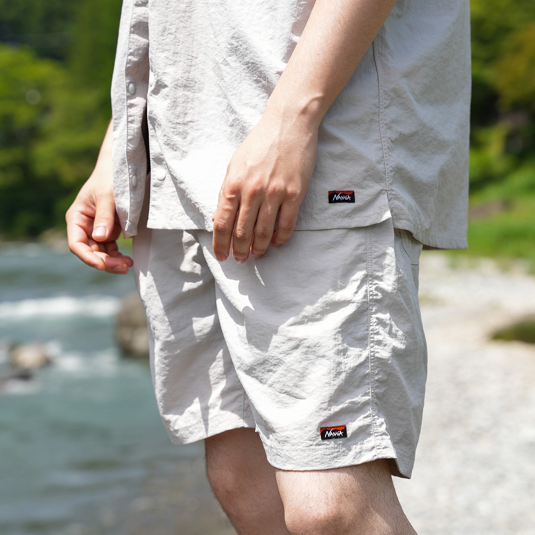 BROWN by 2-tacs】 Easy shorts (Charcoal)-eastgate.mk