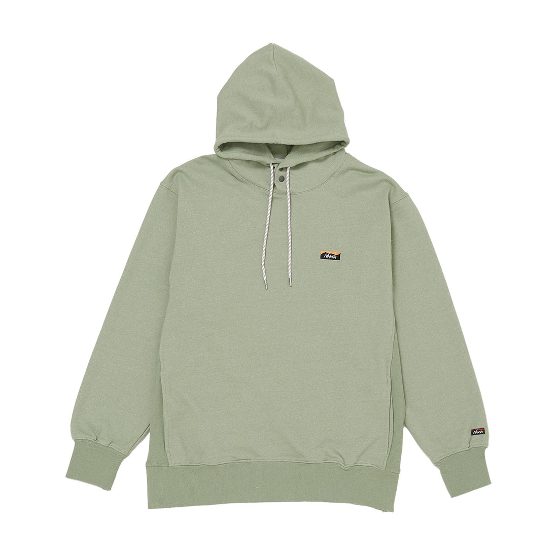 ECO HYBRID MINI BOX LOGO EMBROIDERY SWEAT HOODIE(UNISEX)