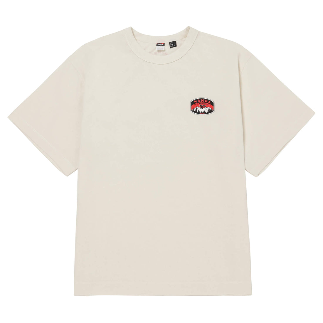 ECO HYBRID NANGA 30TH ANNIVERSARY TEE / エコハイブリッド ナンガ サーティエス アニバーサリーティー