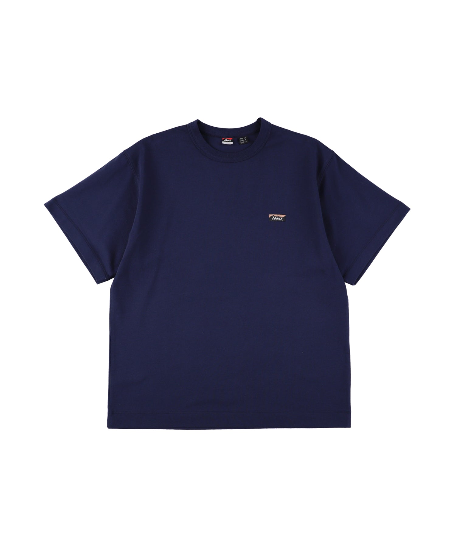 エコハイブリッド ボックスロゴ エンブロイダリーTシャツ – NANGA