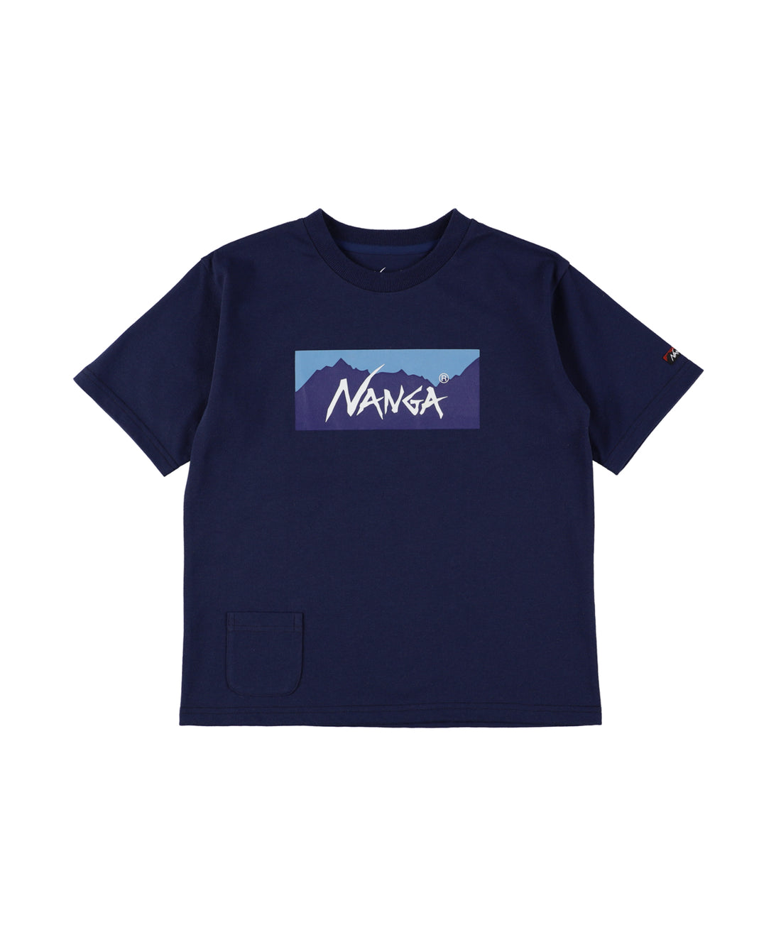 エコハイブリッド ボックスロゴ キッズTシャツ