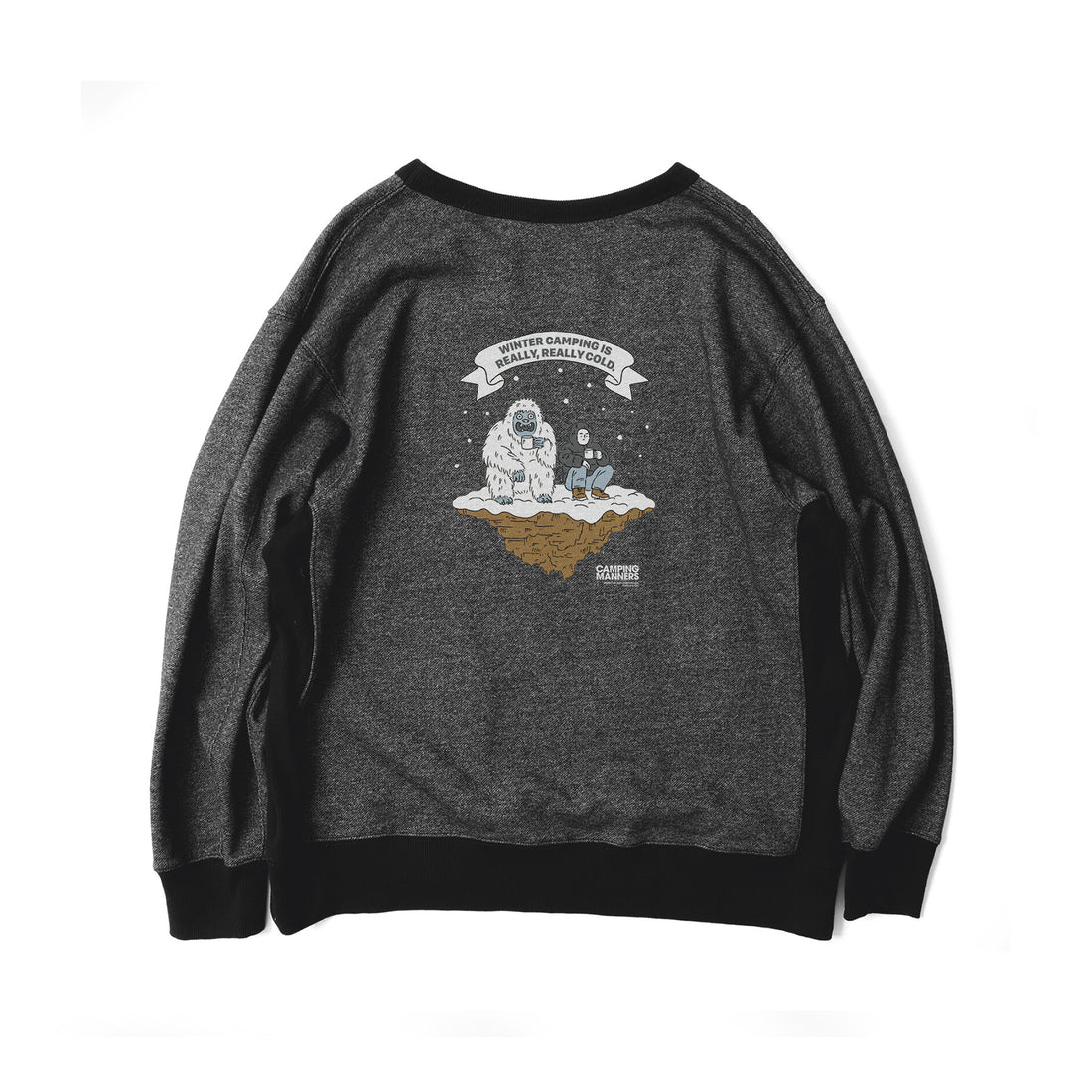 ECO HYBRID CAMPING MANNERS RRC SWEATSHIRT(UNISEX)