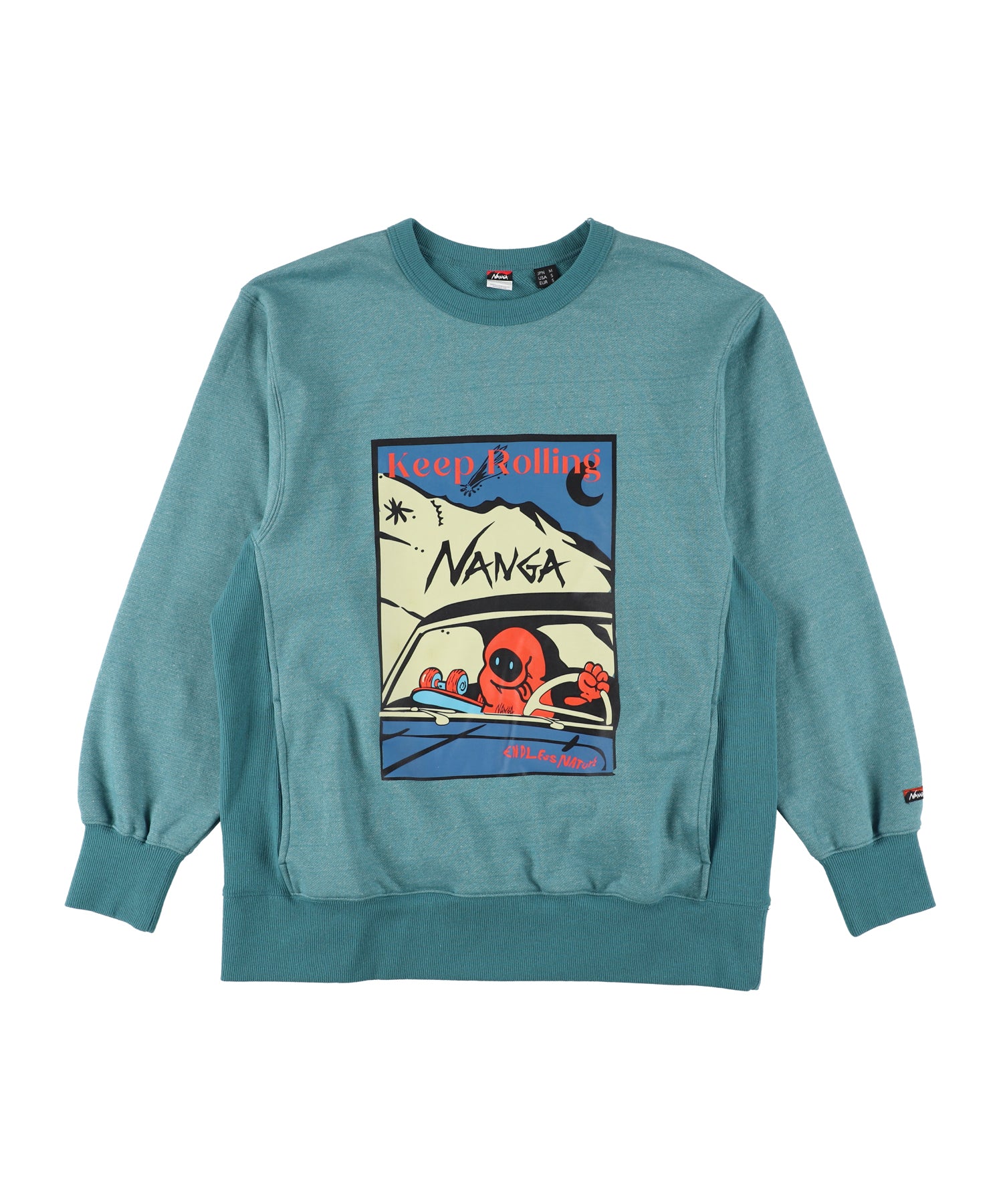 エコハイブリッド キープローリング スウェットシャツ – NANGA ONLINE SHOP