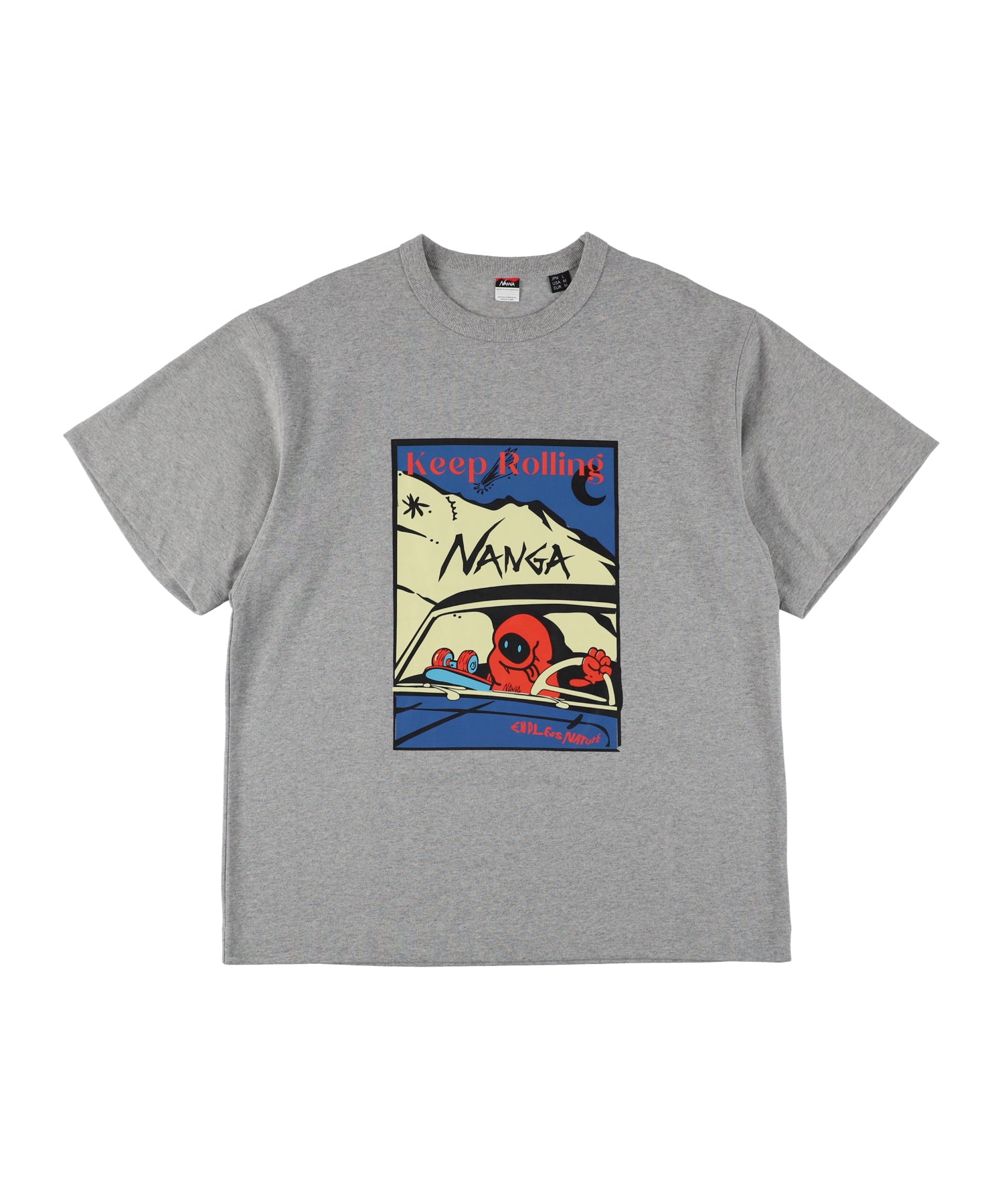 エコハイブリッド キープローリング Tシャツ – NANGA ONLINE SHOP