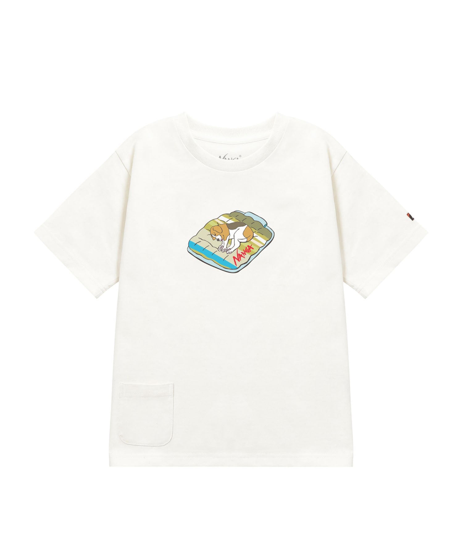 ECOHYBRID KIDS TEE(DOG PT) – NANGA ONLINE SHOP