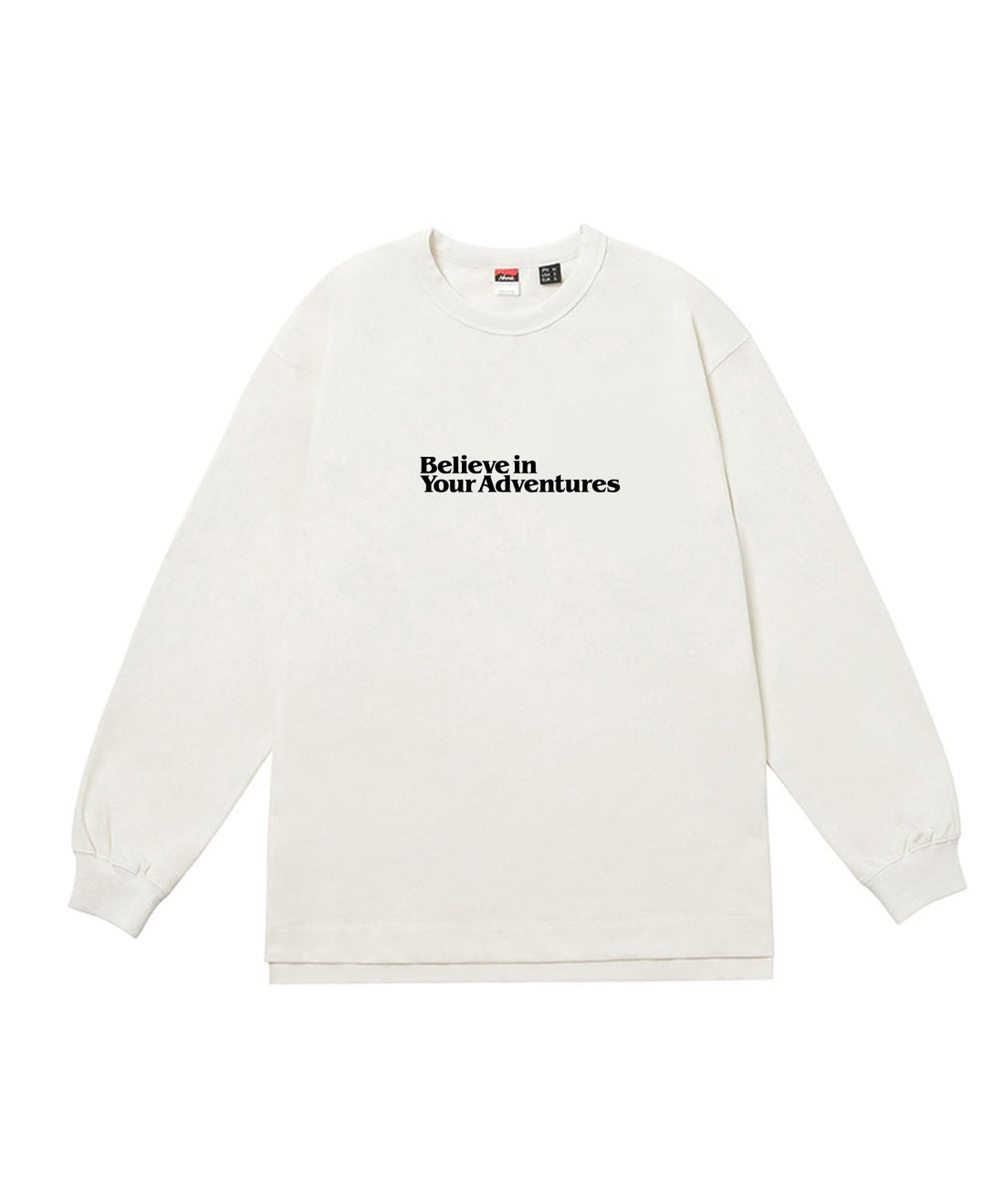 エコハイブリッド メッセージ ロングスリーブTシャツ