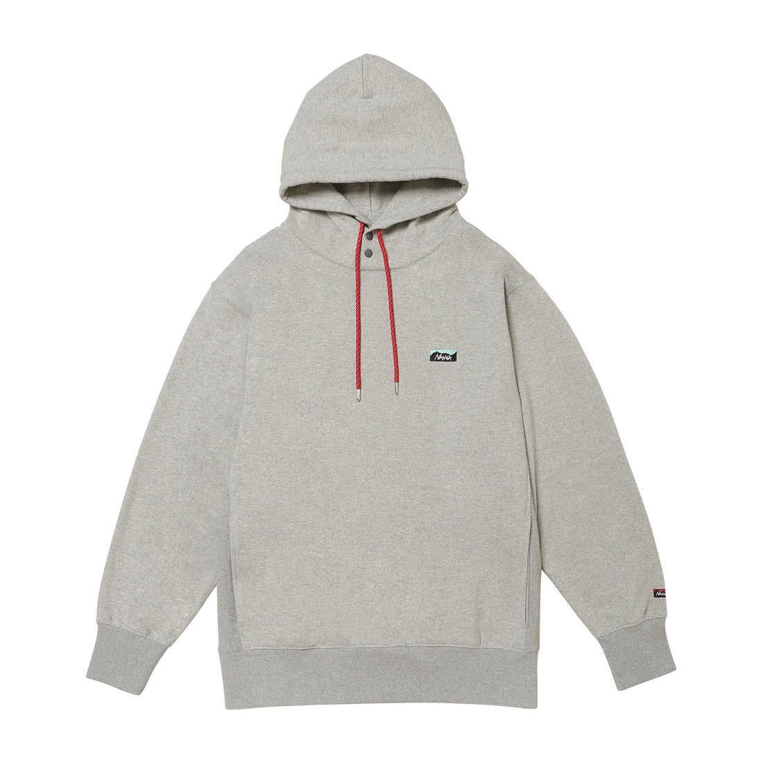 ECO HYBRID MINI BOX LOGO EMBROIDERY SWEAT HOODIE(UNISEX)