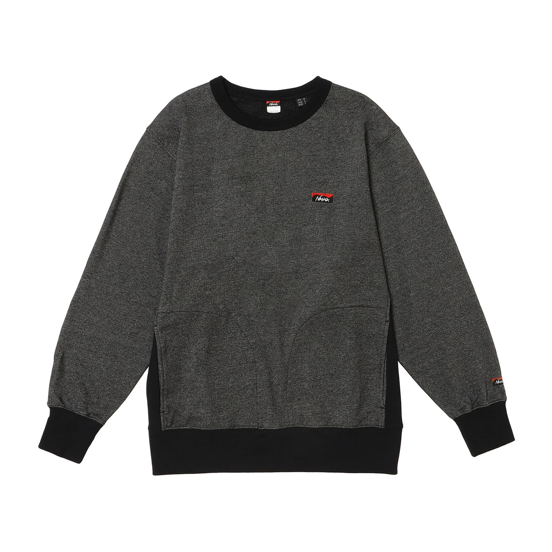 ECO HYBRID MINI BOX LOGO EMBROIDERY SWEATSHIRT(UNISEX)