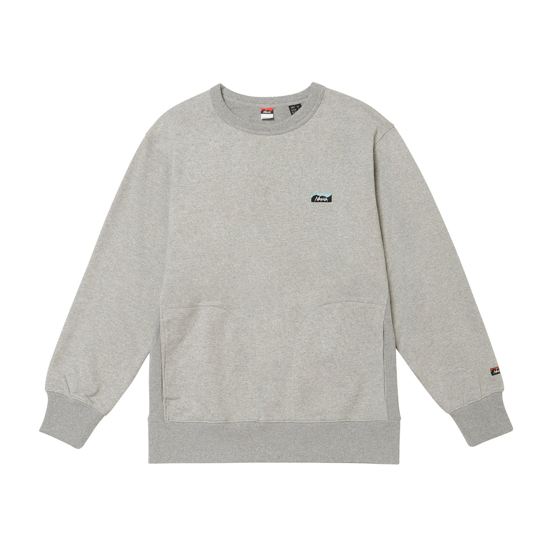 ECO HYBRID MINI BOX LOGO EMBROIDERY SWEATSHIRT(UNISEX)