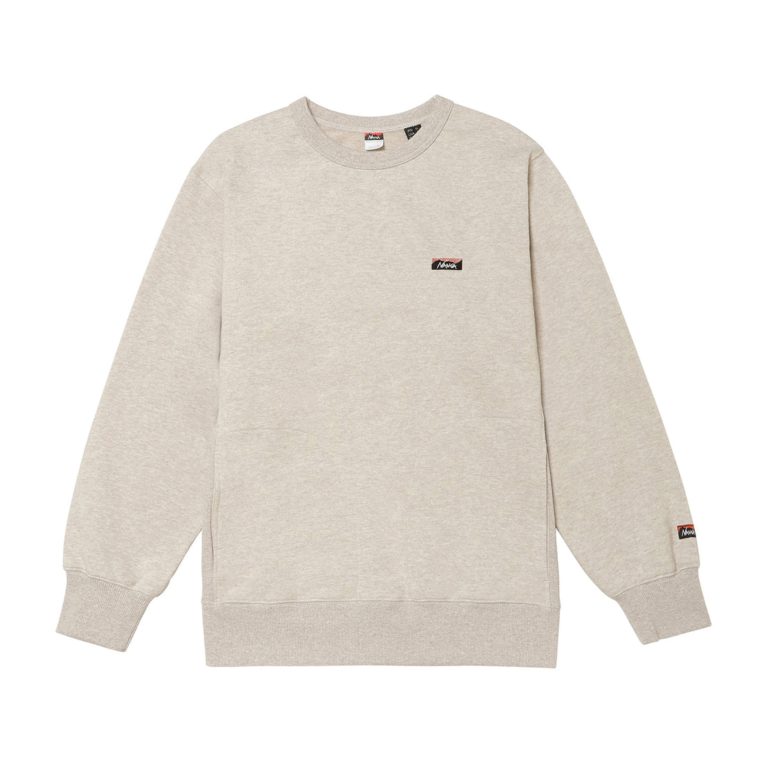 ECO HYBRID MINI BOX LOGO EMBROIDERY SWEATSHIRT(UNISEX)