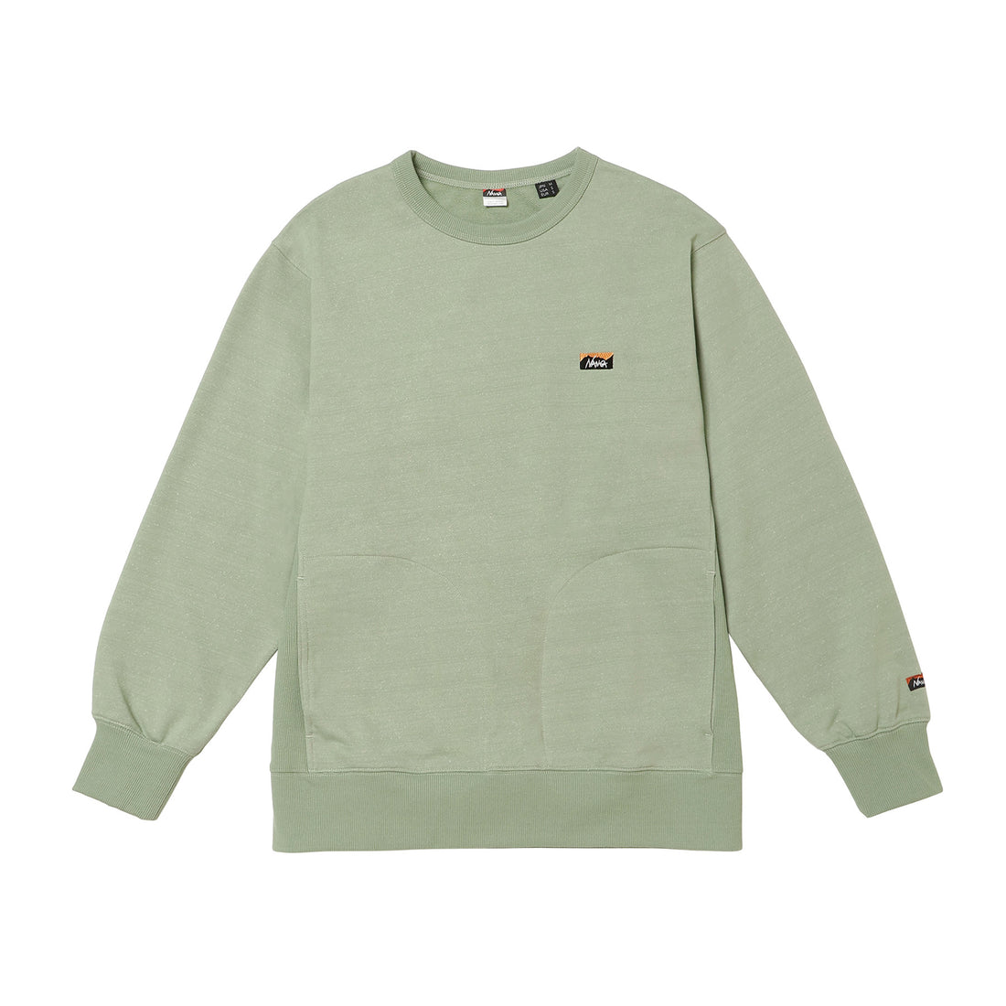 ECO HYBRID MINI BOX LOGO EMBROIDERY SWEATSHIRT(UNISEX)