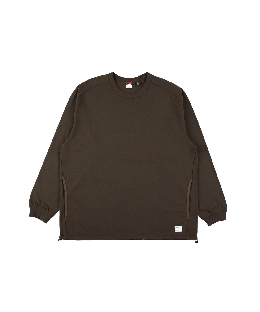 エコハイブリッド オーバーサイズ ロングスリーブTシャツ