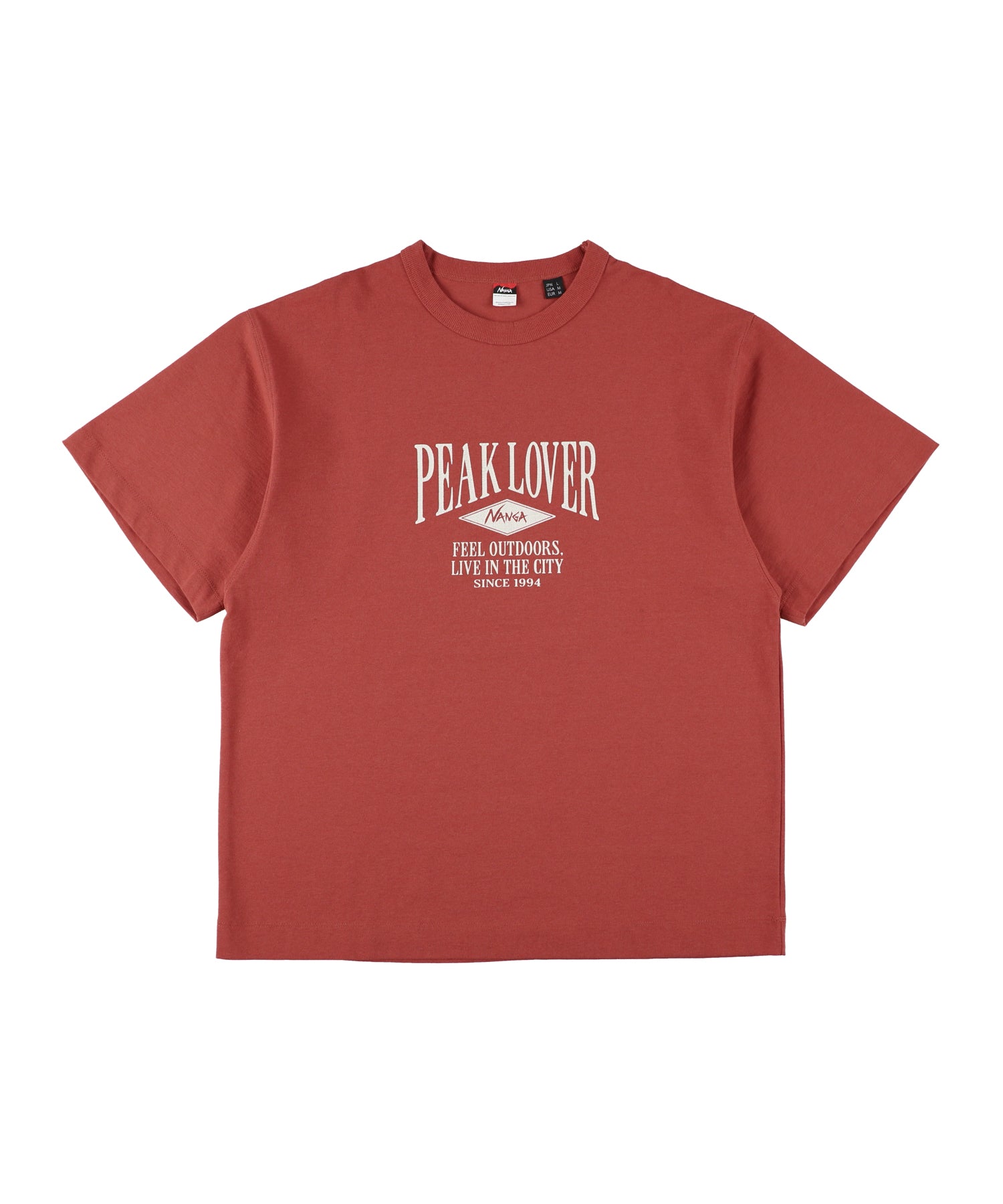 エコハイブリッド ピークラバー Tシャツ – NANGA ONLINE SHOP