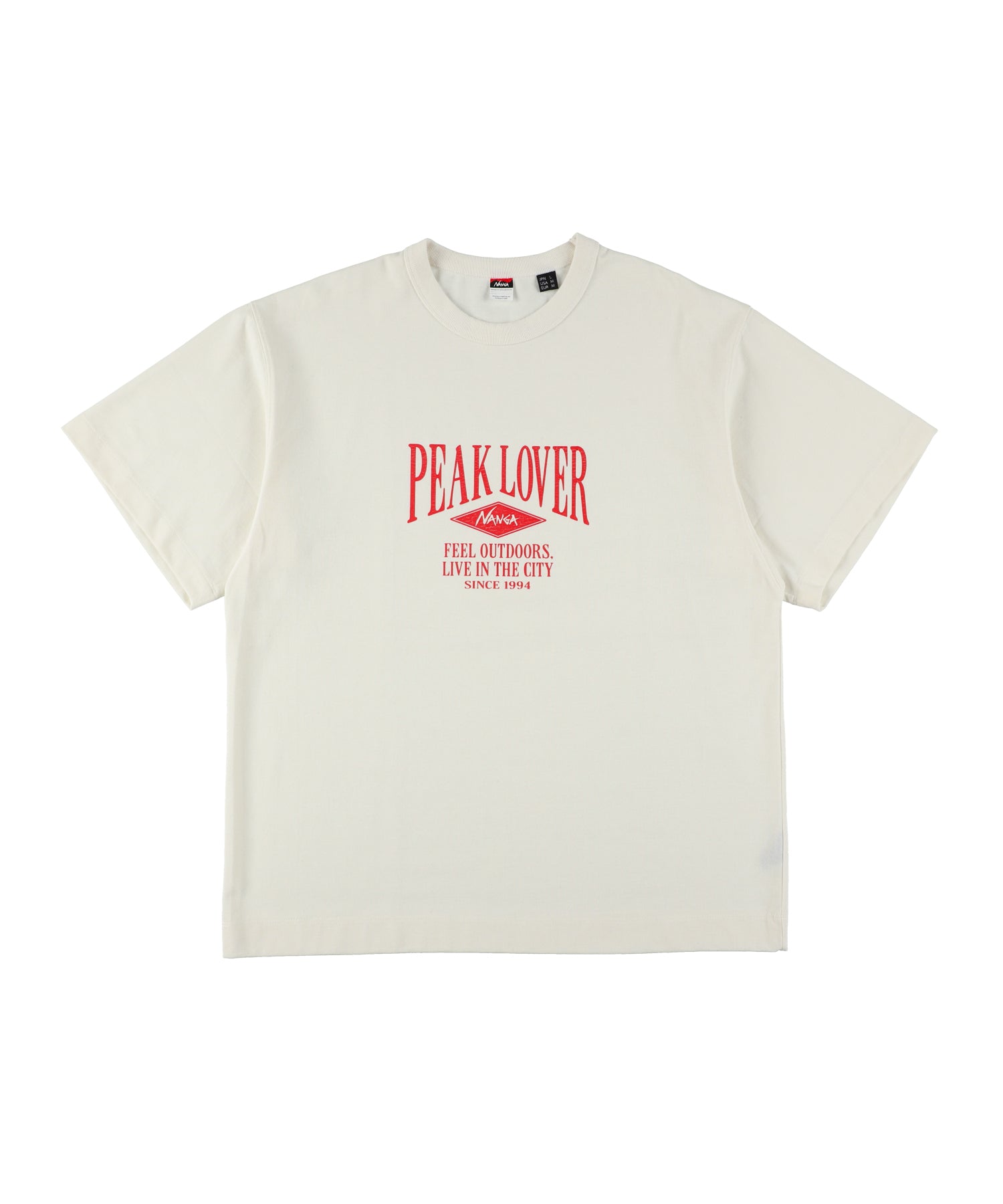 エコハイブリッド ピークラバー Tシャツ – NANGA ONLINE SHOP