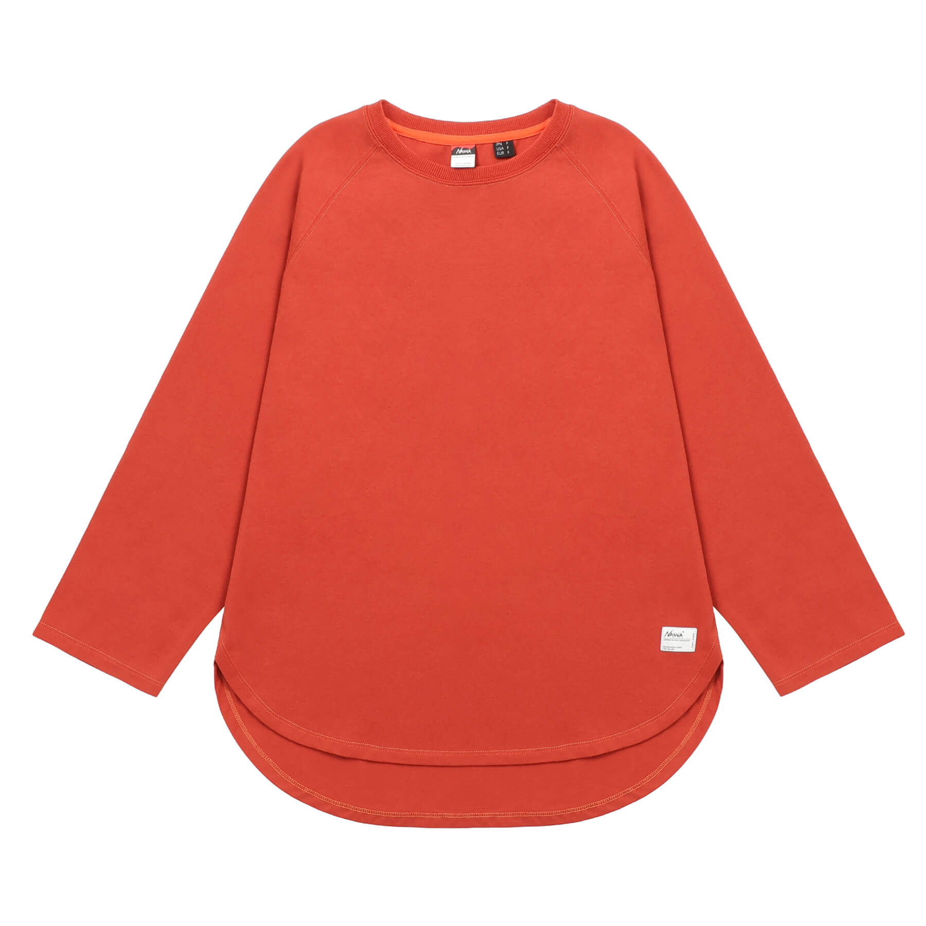 ECO HYBRID RAGLAN SLEEVE TUNIC TEE / エコハイブリッド ラグラン 