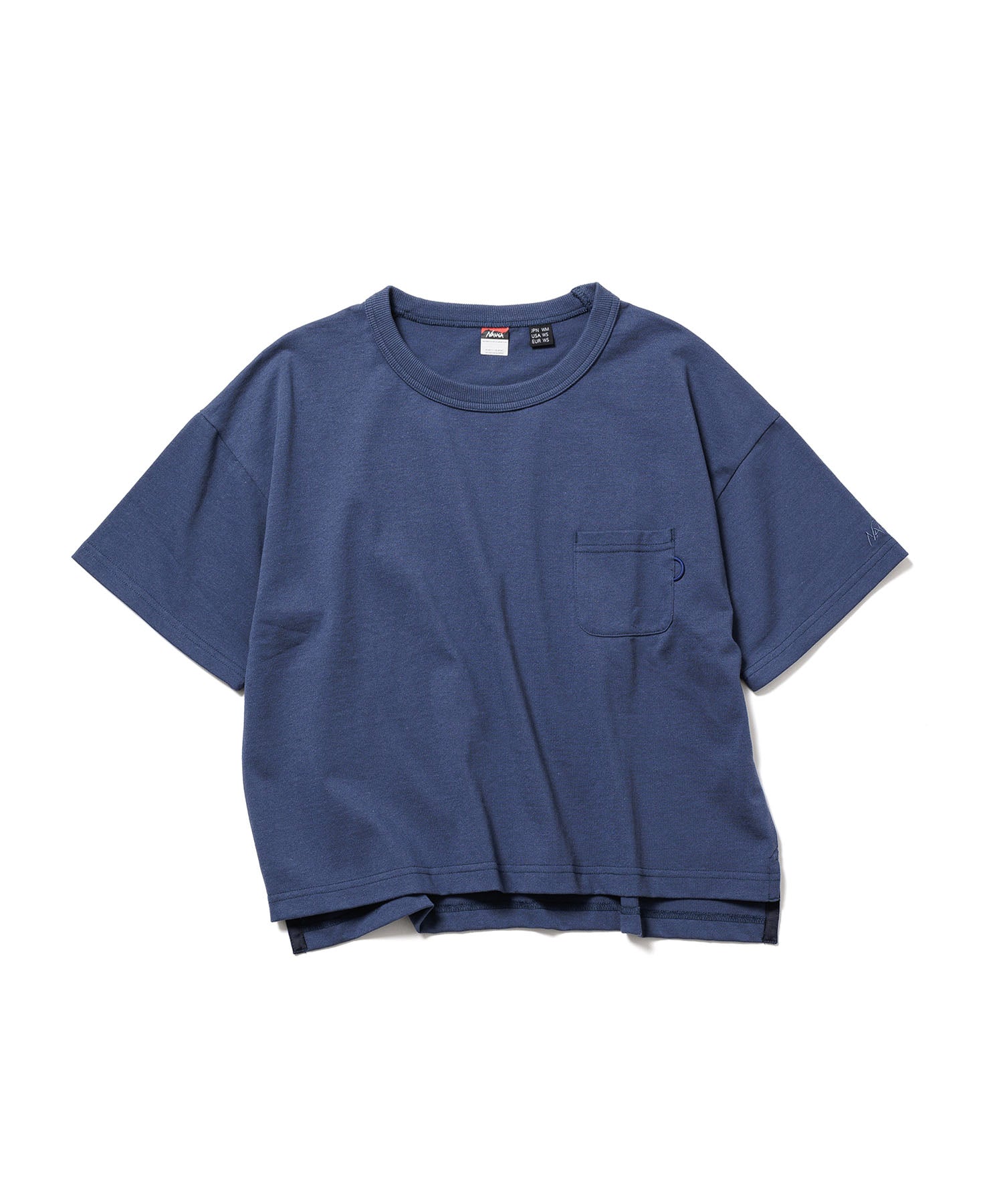 ナンガ NANGA エコハイブリッドTシャツ ウィメンズ N2501-1M033B SS25 ECO HYBRID TEE W レディース トップス 半袖 ショート丈 BLK  正規取扱店 10081356.jpg