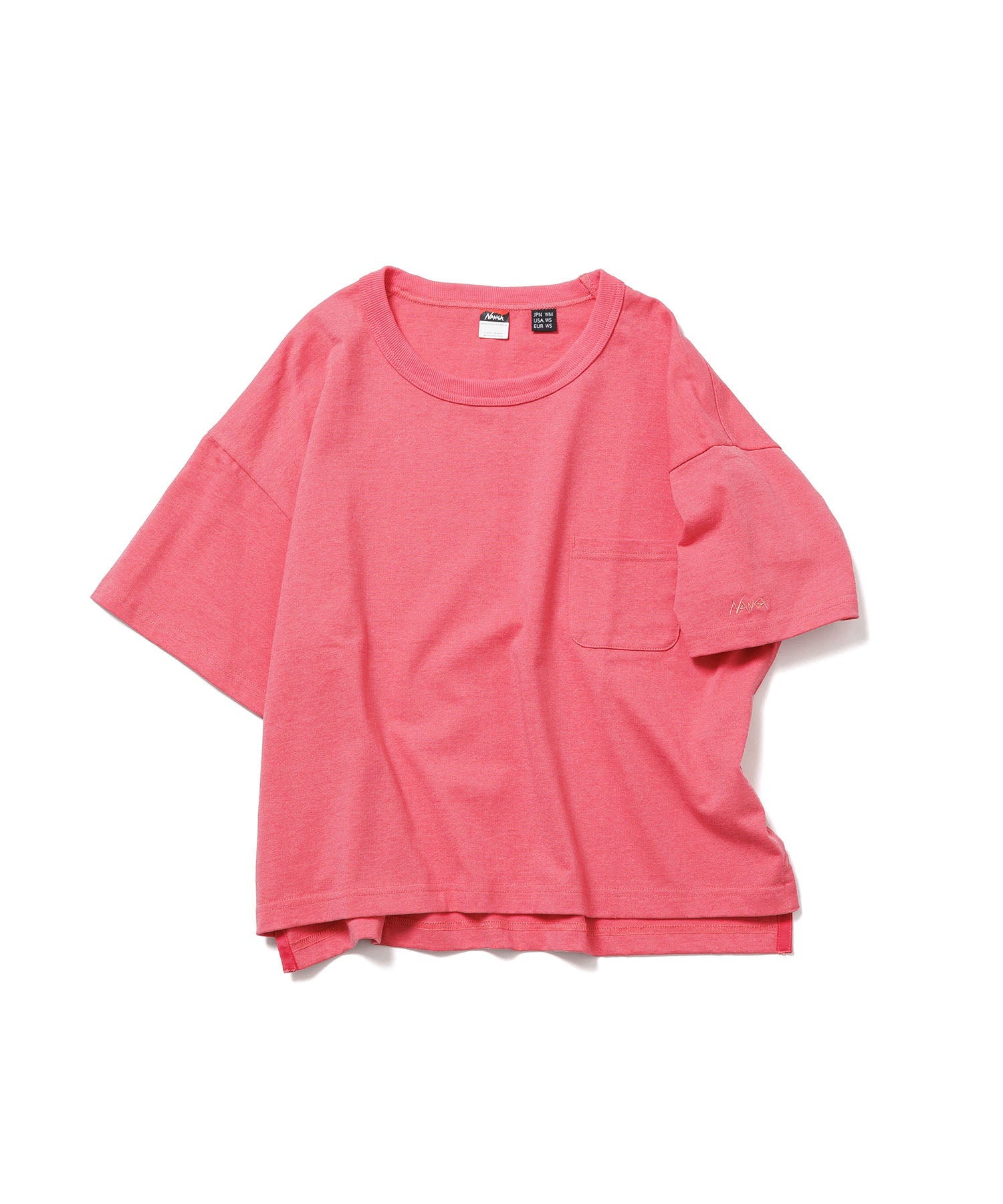 ナンガ NANGA エコハイブリッドTシャツ ウィメンズ N2501-1M033B SS25 ECO HYBRID TEE W レディース トップス 半袖 ショート丈 BLK  正規取扱店 エコハイブリッドTシャツ（ウィメンズ） – NANGA ONLINE SHOP