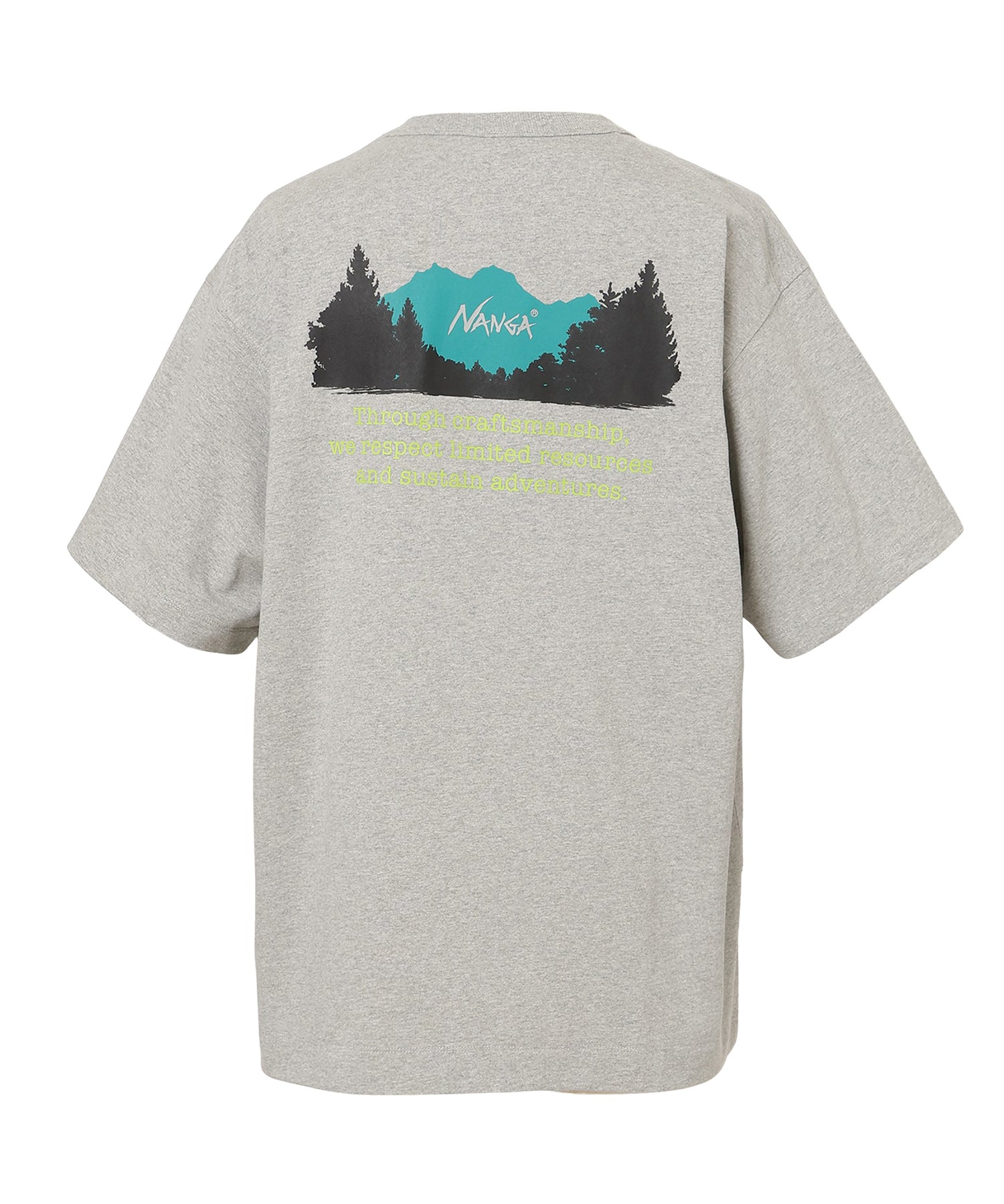 ナンガショップ限定】ナンガ スルー クラフトマンシップ Tシャツ