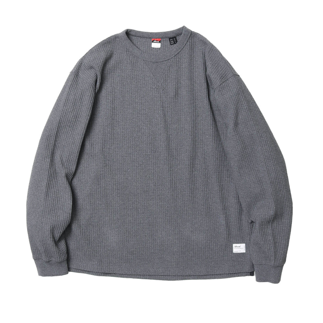 ECO HYBRID WAFFLE L/S TEE(MEN)