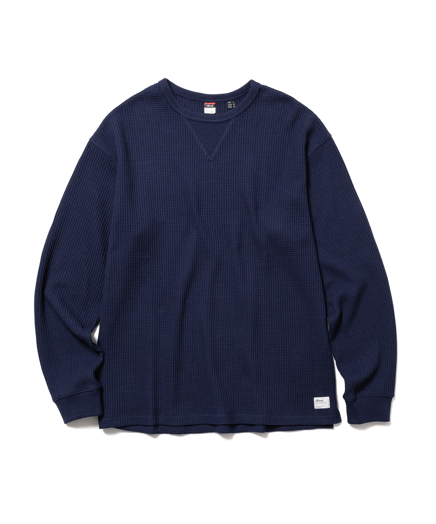 エコハイブリッド ワッフル ロングスリーブTシャツ – NANGA
