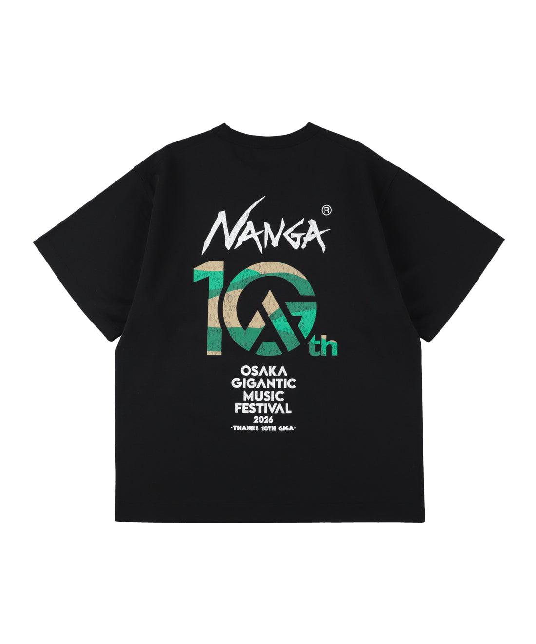 ジャイガ×ナンガ Tシャツ (Produced by NANGA)